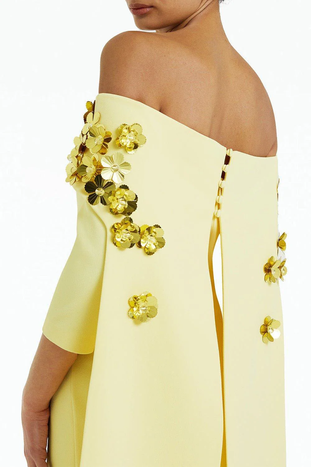 Soshin Dress - Pale Yellow - Image 4