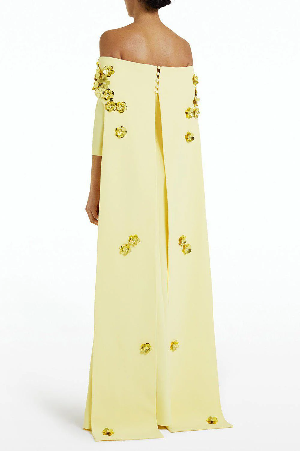 Soshin Dress - Pale Yellow - Image 5
