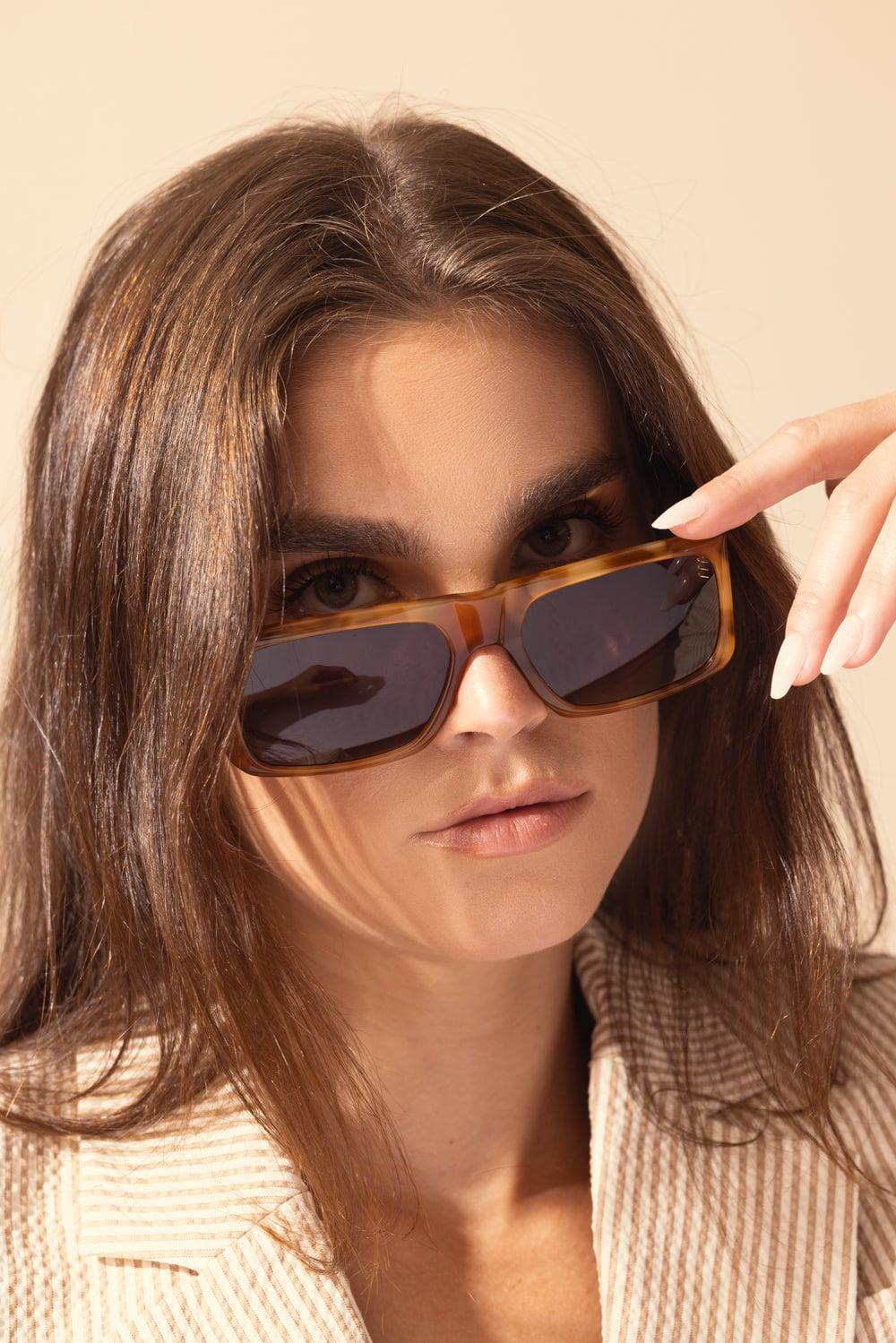 Full Rim Square Sunglasses - Image 4