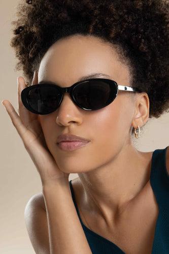 Oval Cat Eye Sunglasses