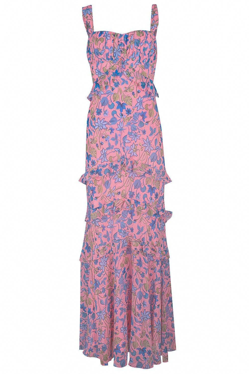 Chandra Long Dress - Taman Blush