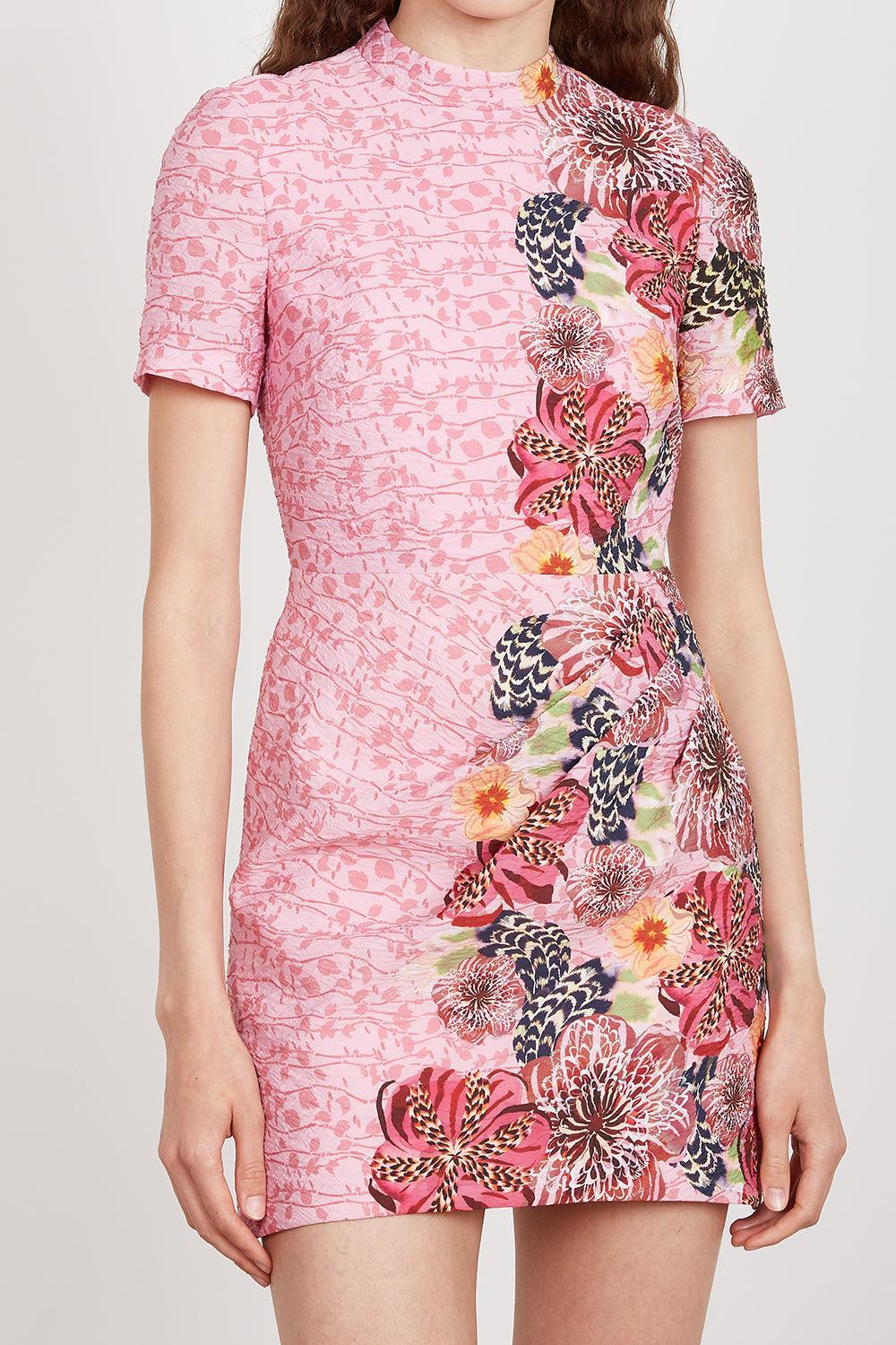 Draped Mini Dress - Image 4