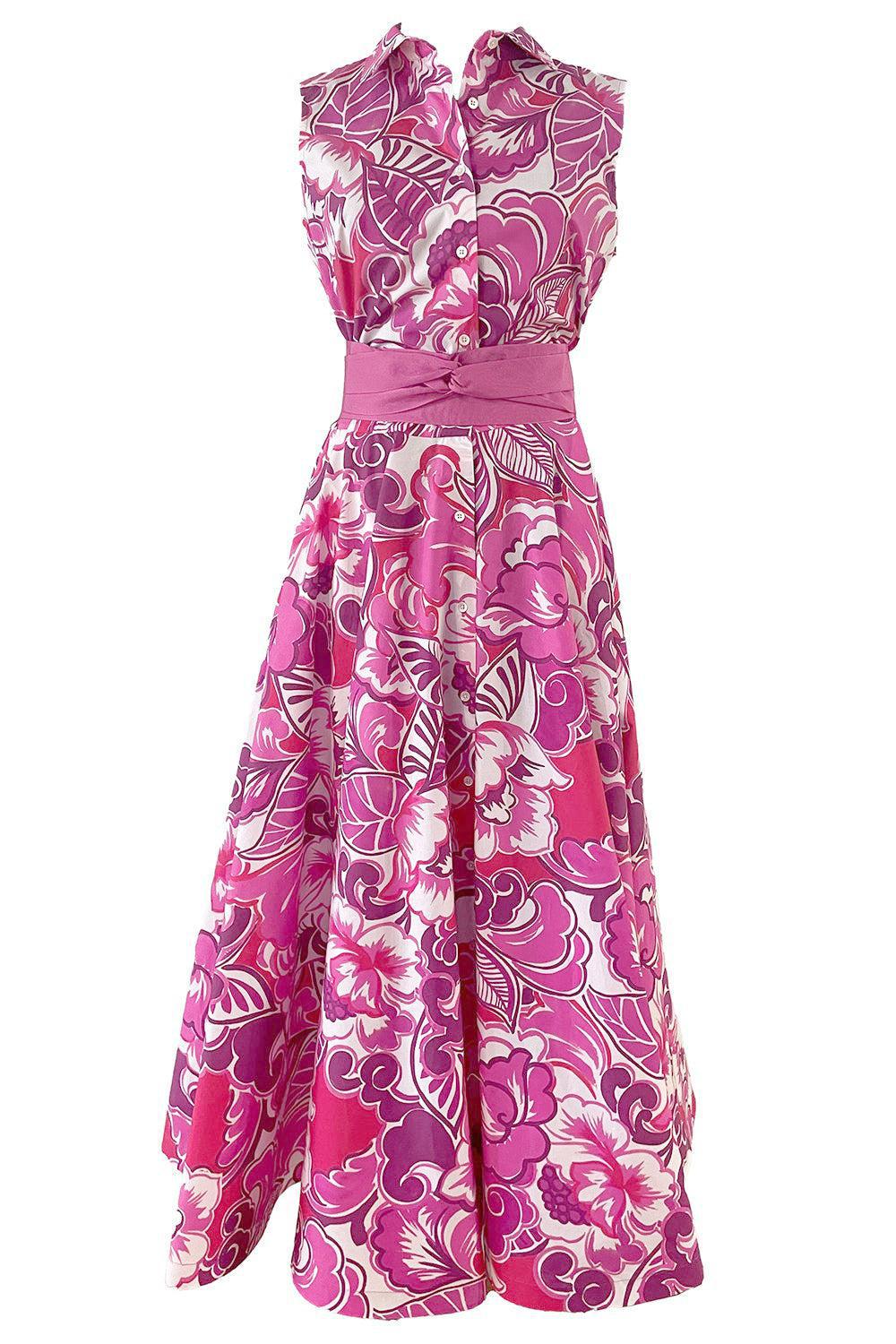 Caryl Dress - Pink Flora