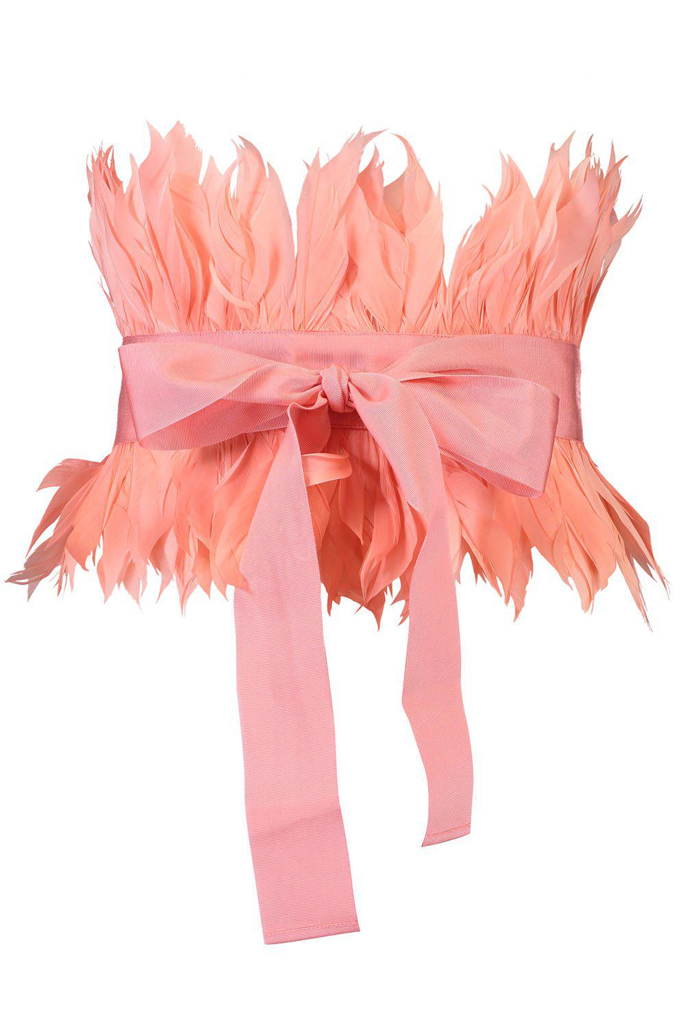 Ribbon Belt - Flamingo Pink