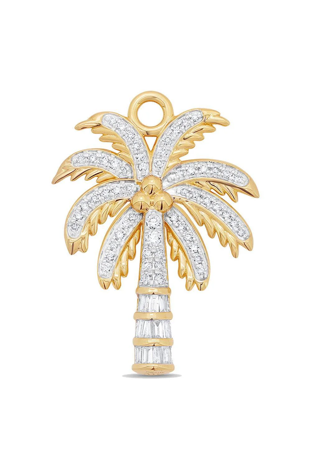 Diamond Palm Tree Charm