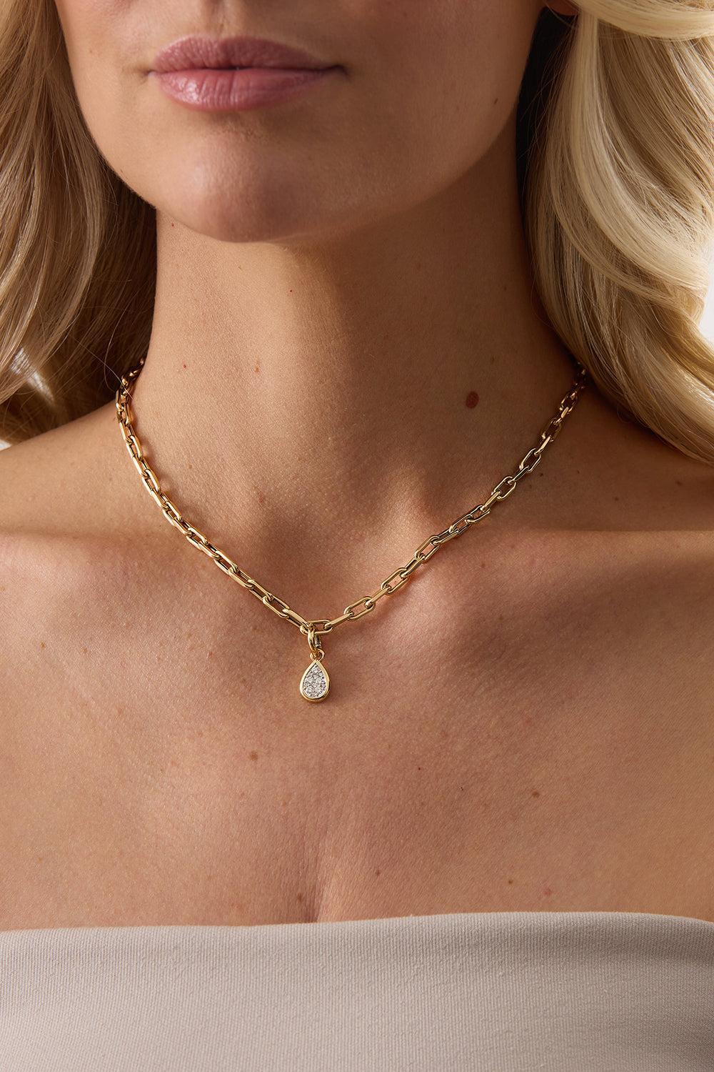 Diamond Pear Charm - Image 3