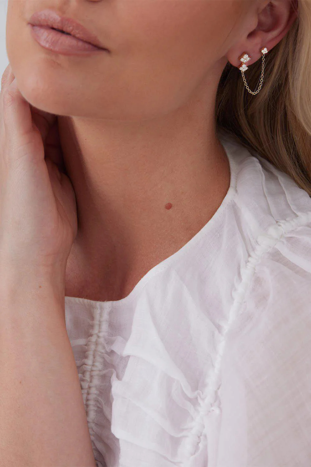 Dujour Chain Earrings - Image 2