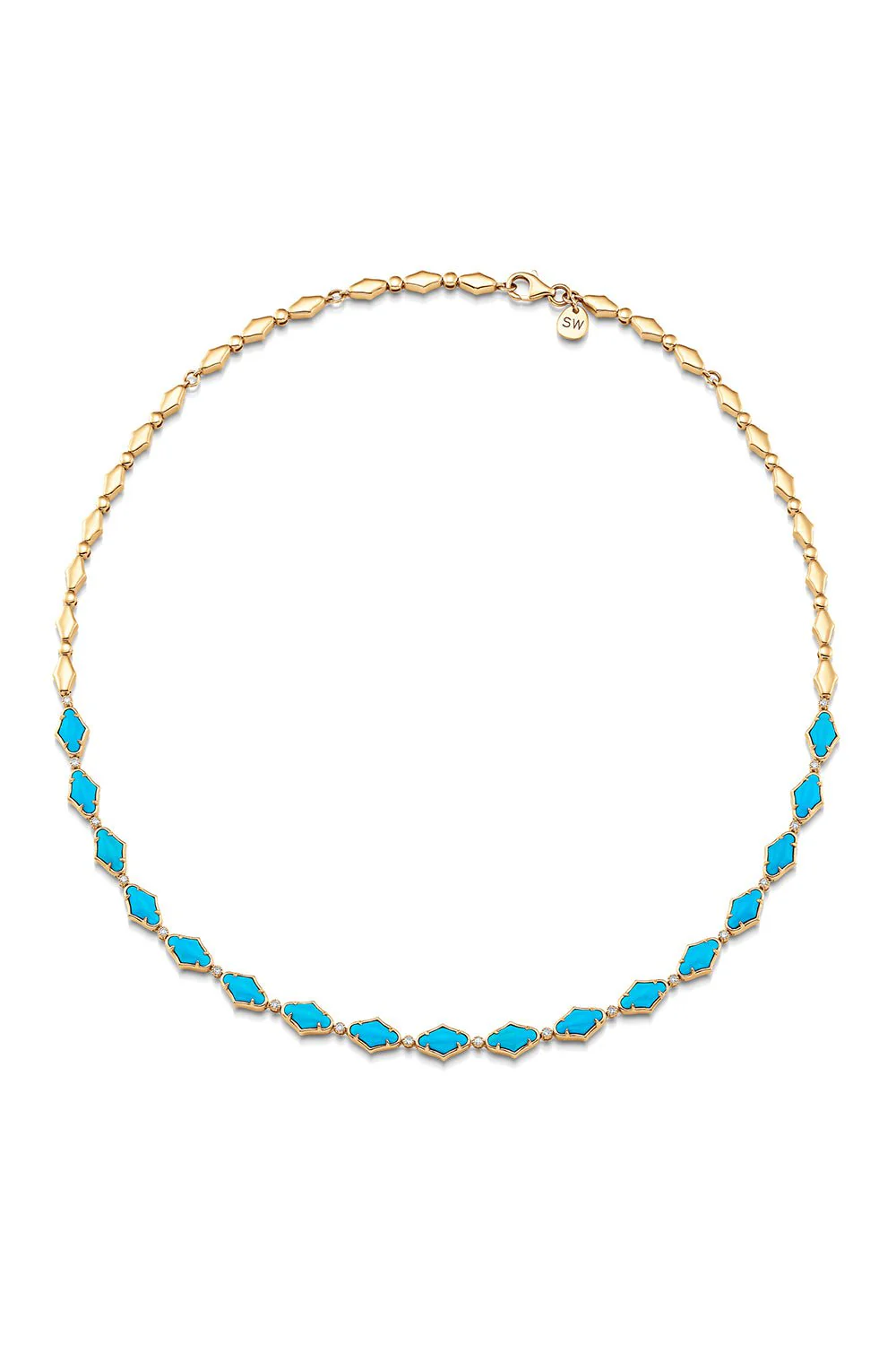 Lucia Turquoise Choker Necklace