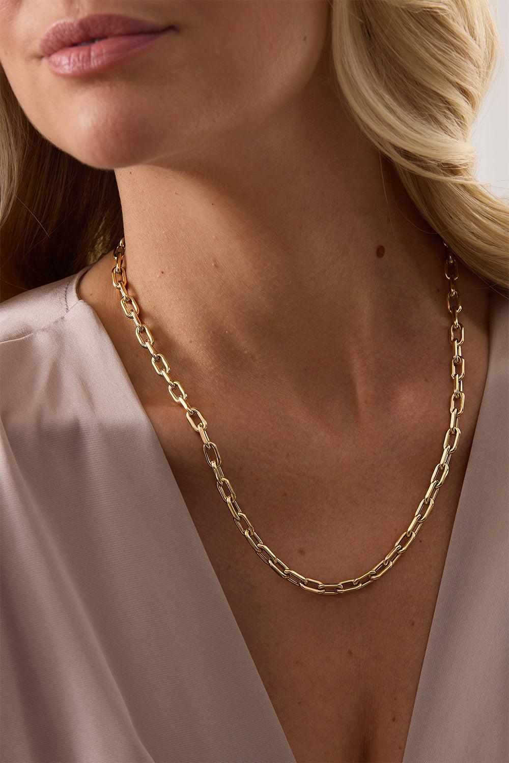 Medium Rectangle Necklace - Image 2