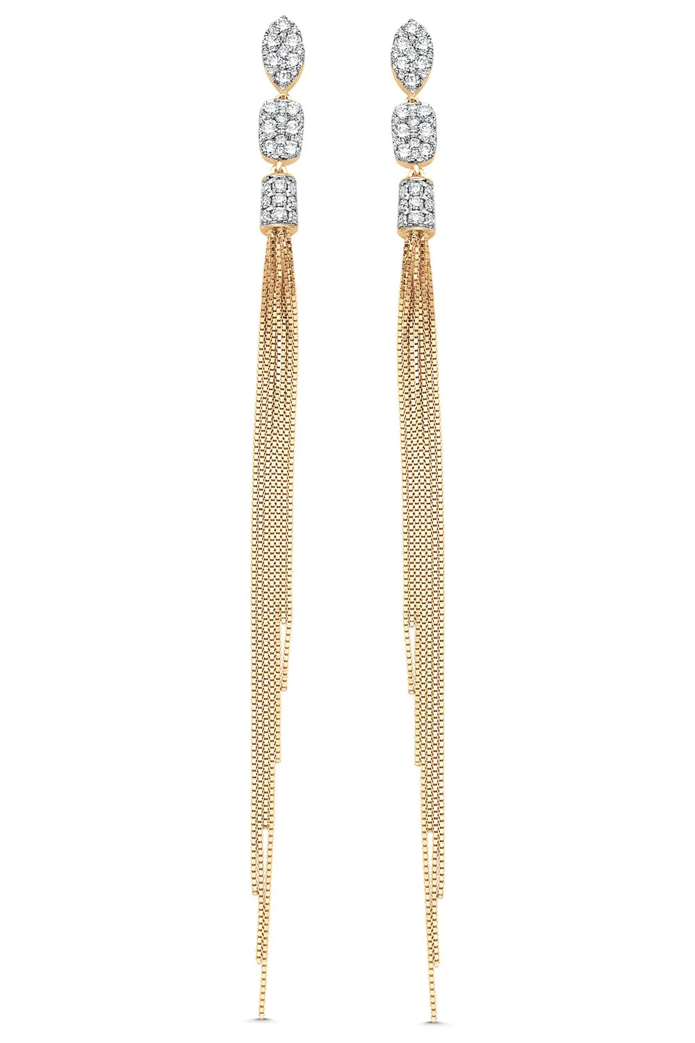 Nappa Tassel Earrings
