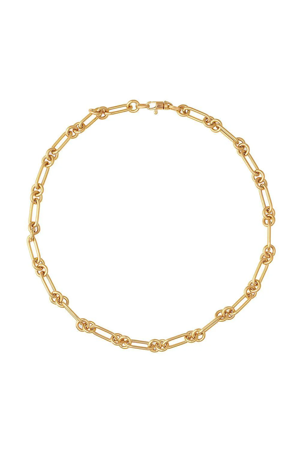 Round Paperclip Charm Chain