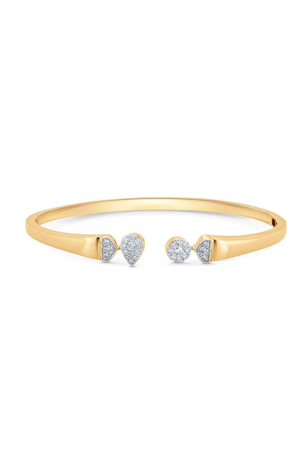 Unity Diamond Cuff Bracelet