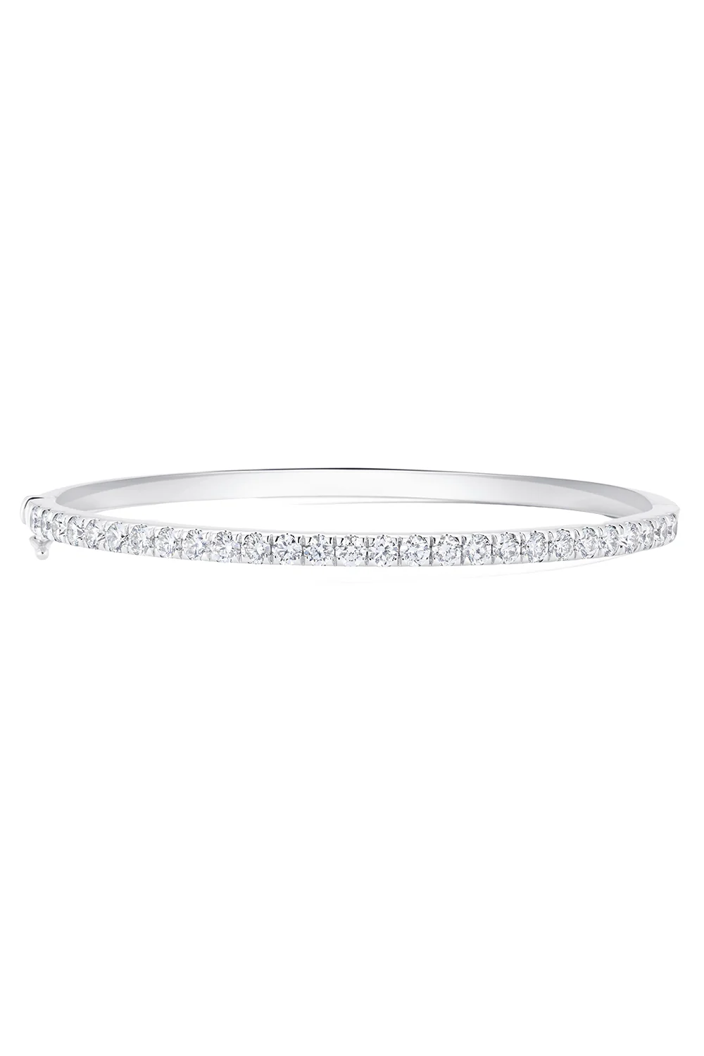 Veena Single Row Oval Bangle Bracelet