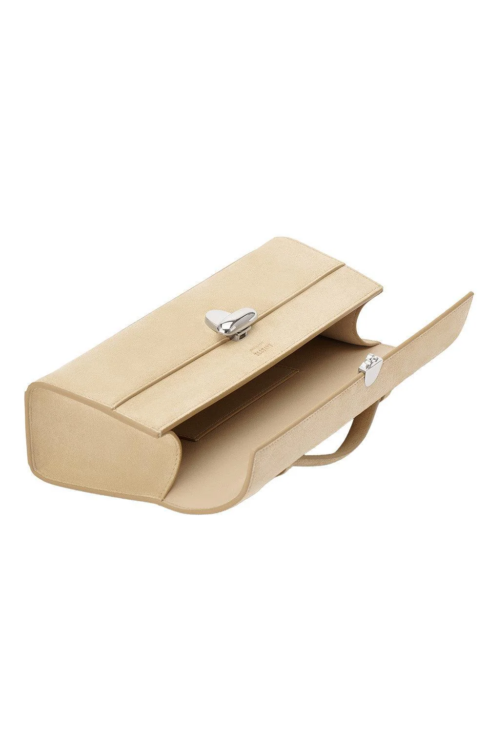 Slim Symmetry Pochette - Flax Suede - Image 6