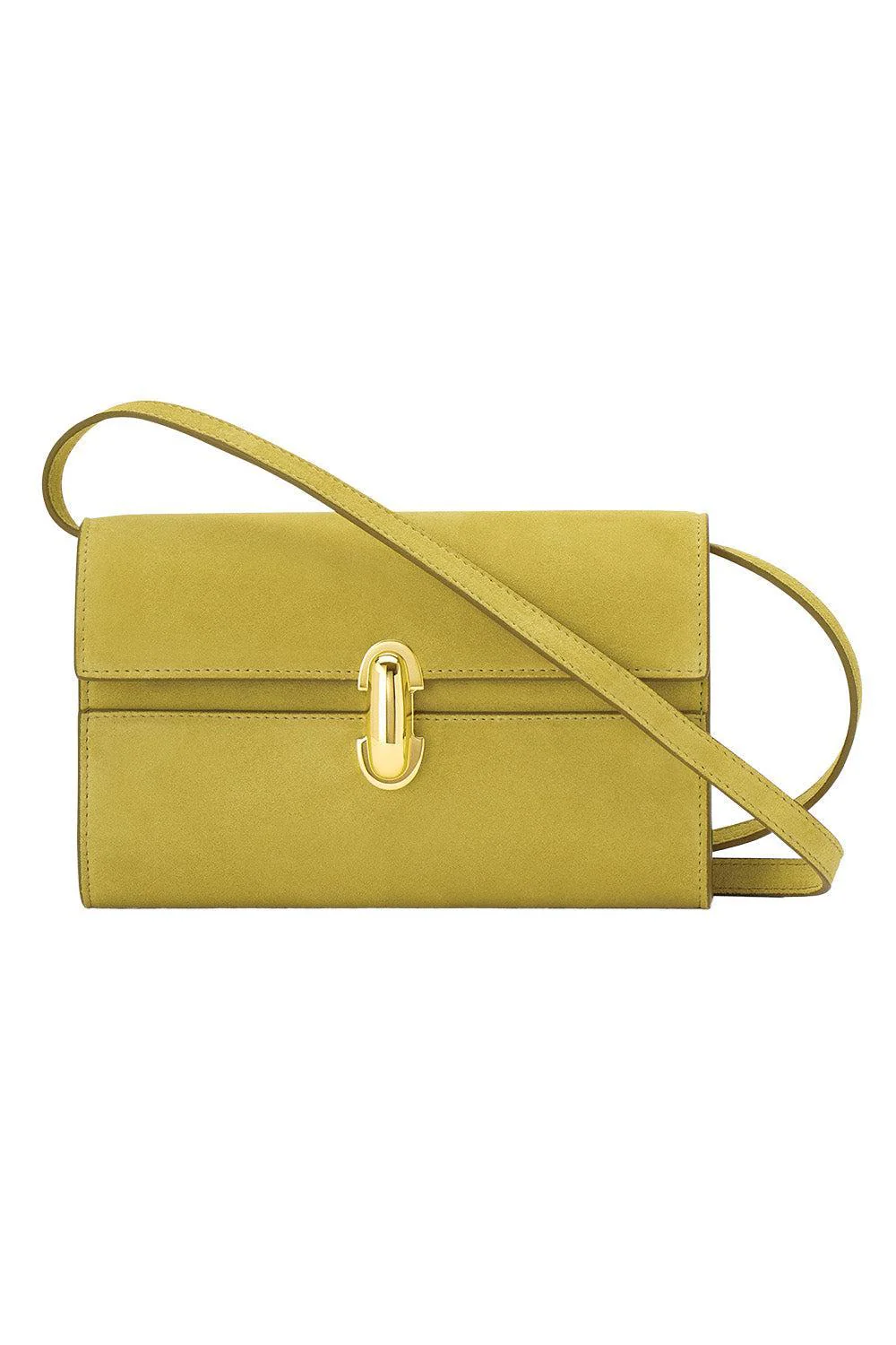 Symmetry Mini Bag - Chartreuse Suede