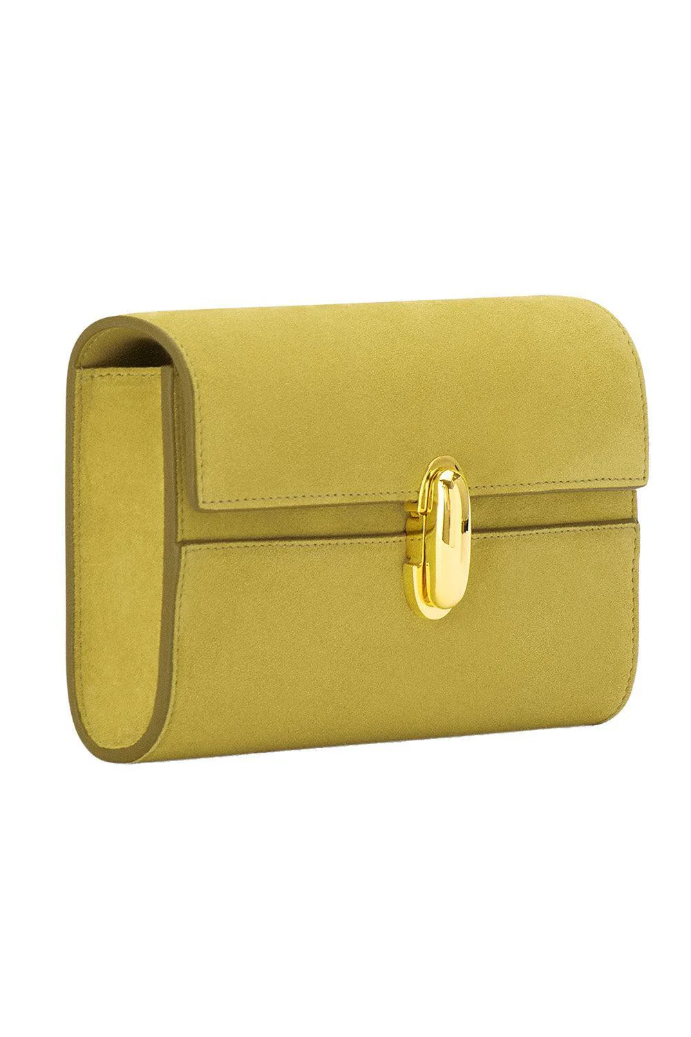 Symmetry Mini Bag - Chartreuse Suede - Image 2