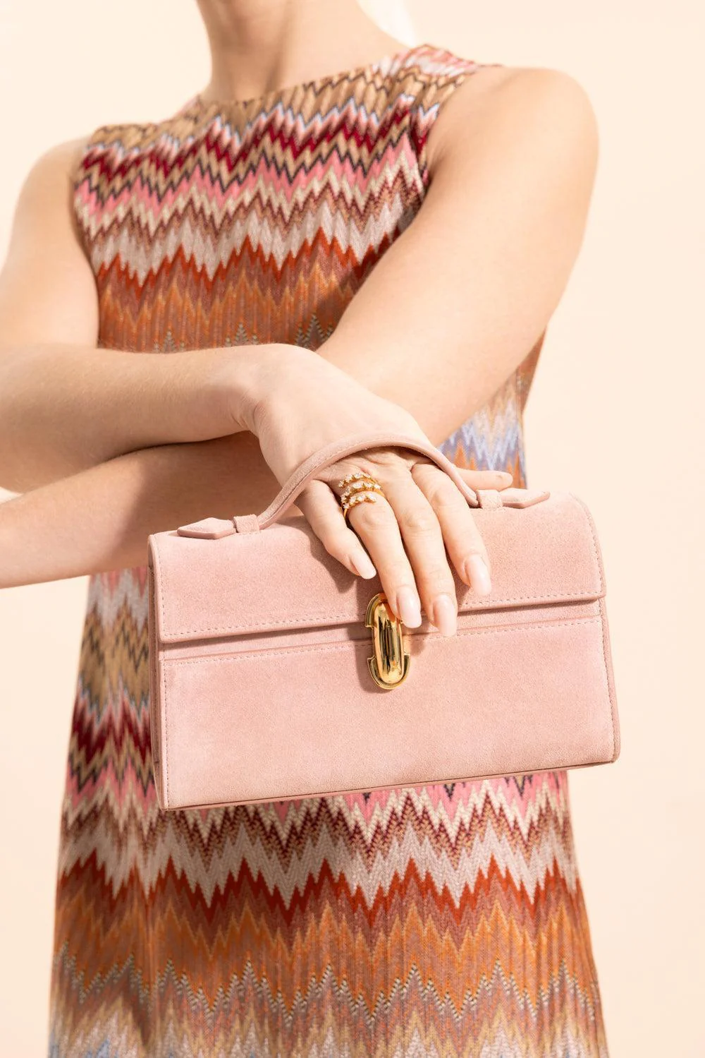 Symmetry Pochette Bag - Blush - Image 4