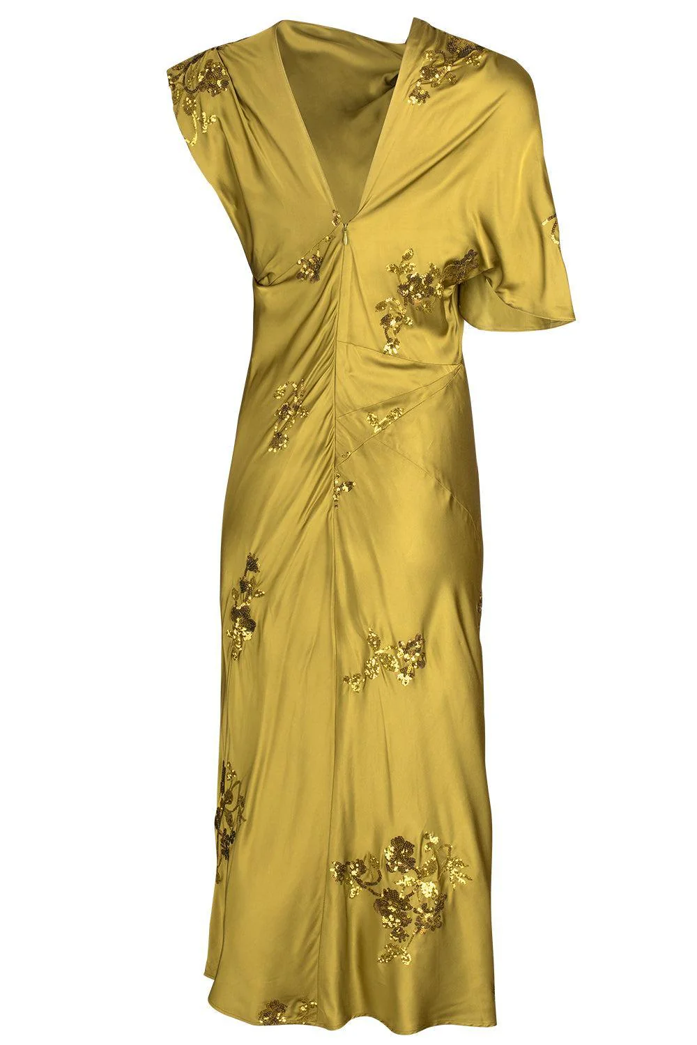 Draped Midi Dress - Image 7