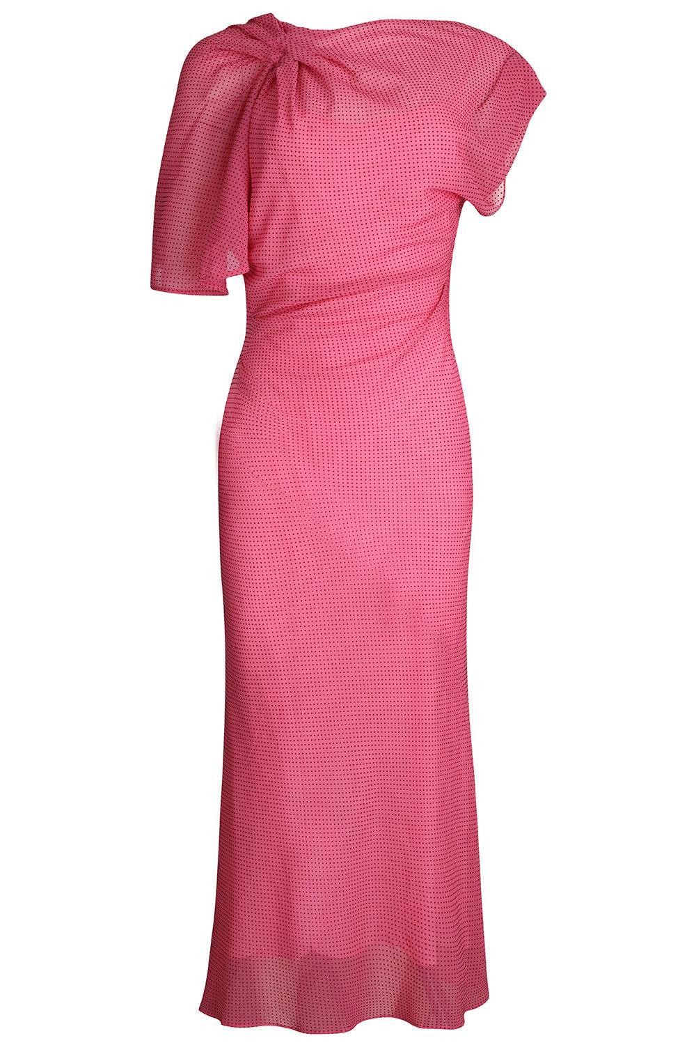 French Draped Dress