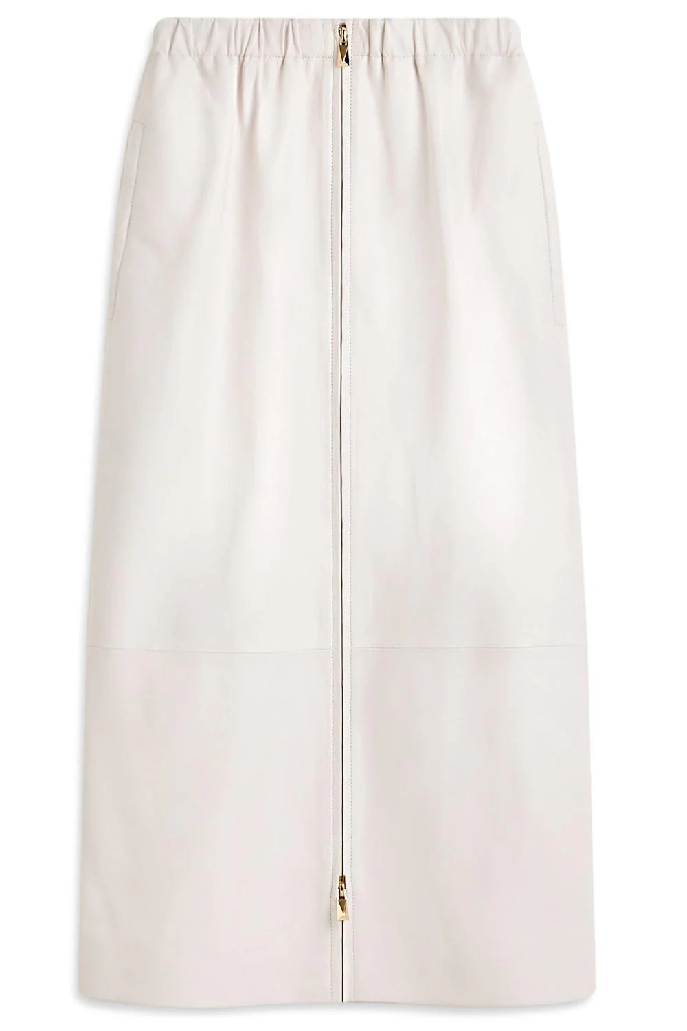 Leather Midi Skirt