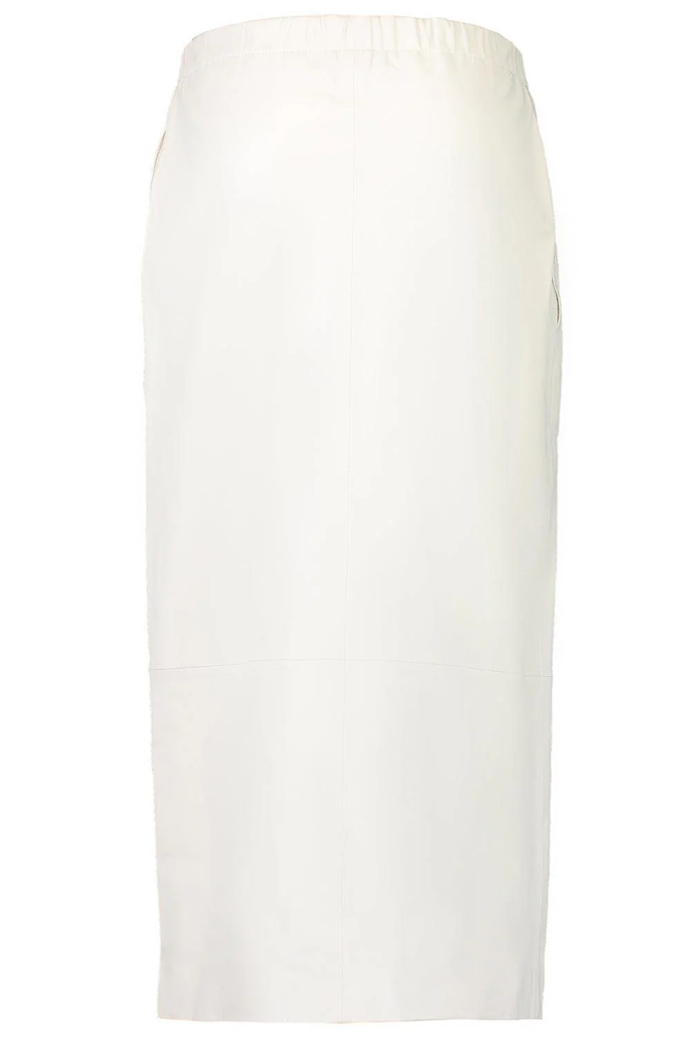 Leather Midi Skirt - Image 6