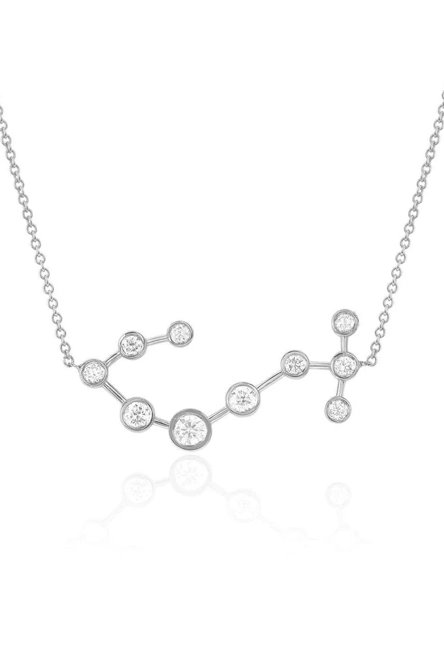 Diamond Scorpio Constellation Necklace - Image 4