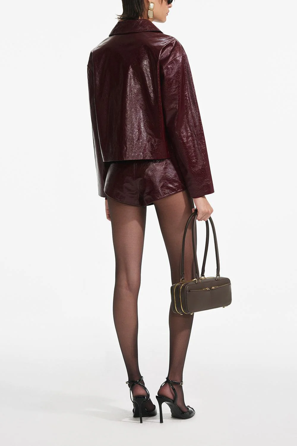 Button Front Crop Jacket - Image 5