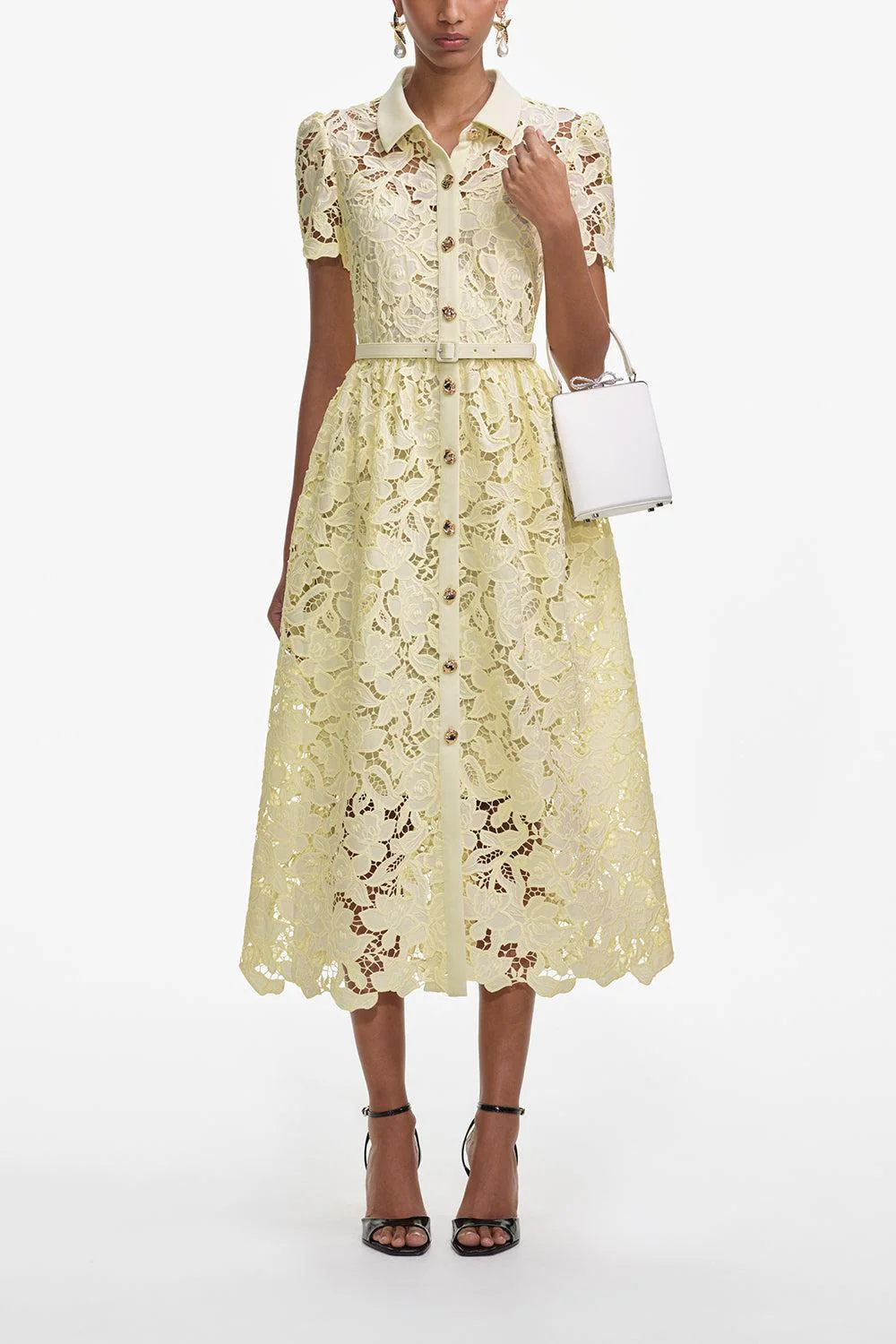 Collared Midi Dress - Image 5