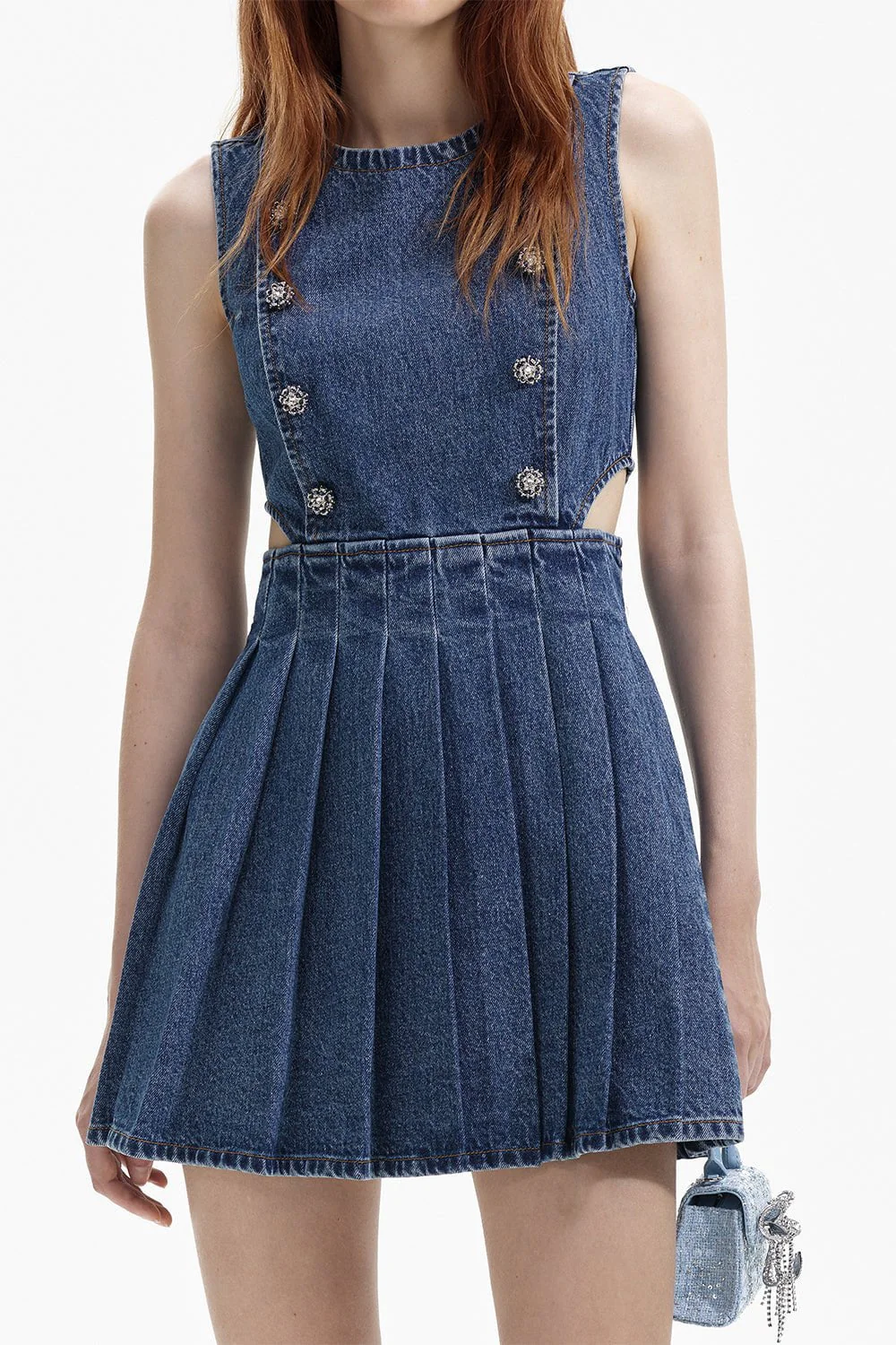 Cut-Out Mini Dress - Image 3
