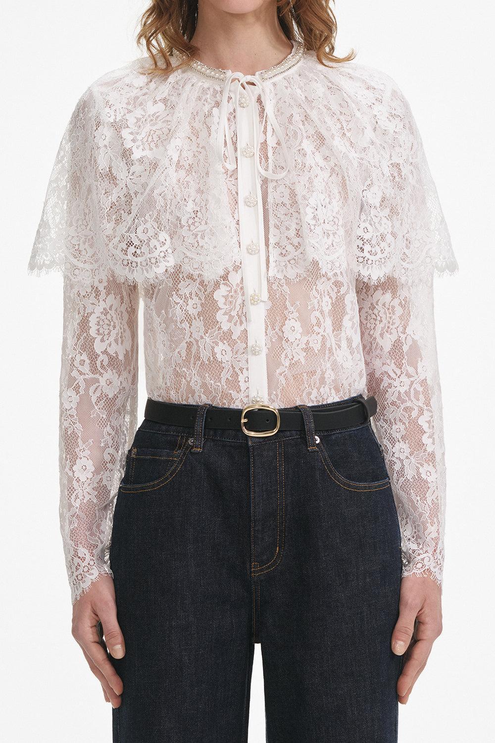 Long Sleeve Cape Top - Image 4