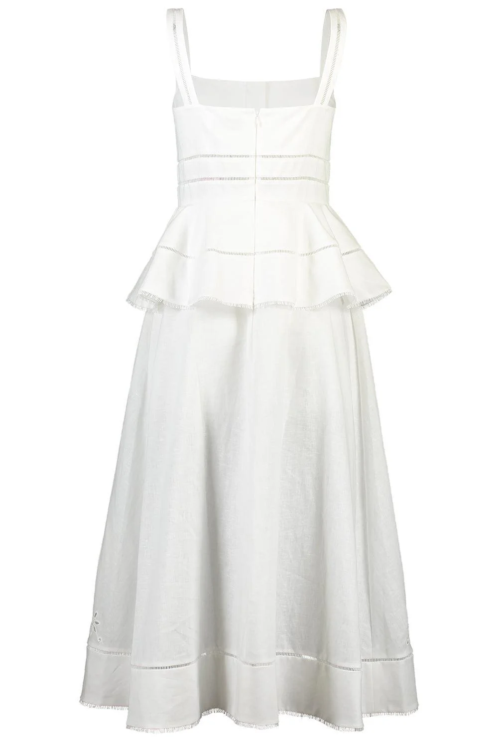 Peplum Midi Dress - Image 6