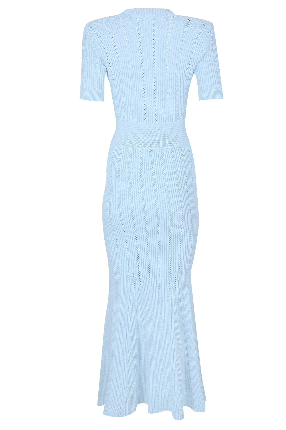 Pointelle Midi Dress - Image 6