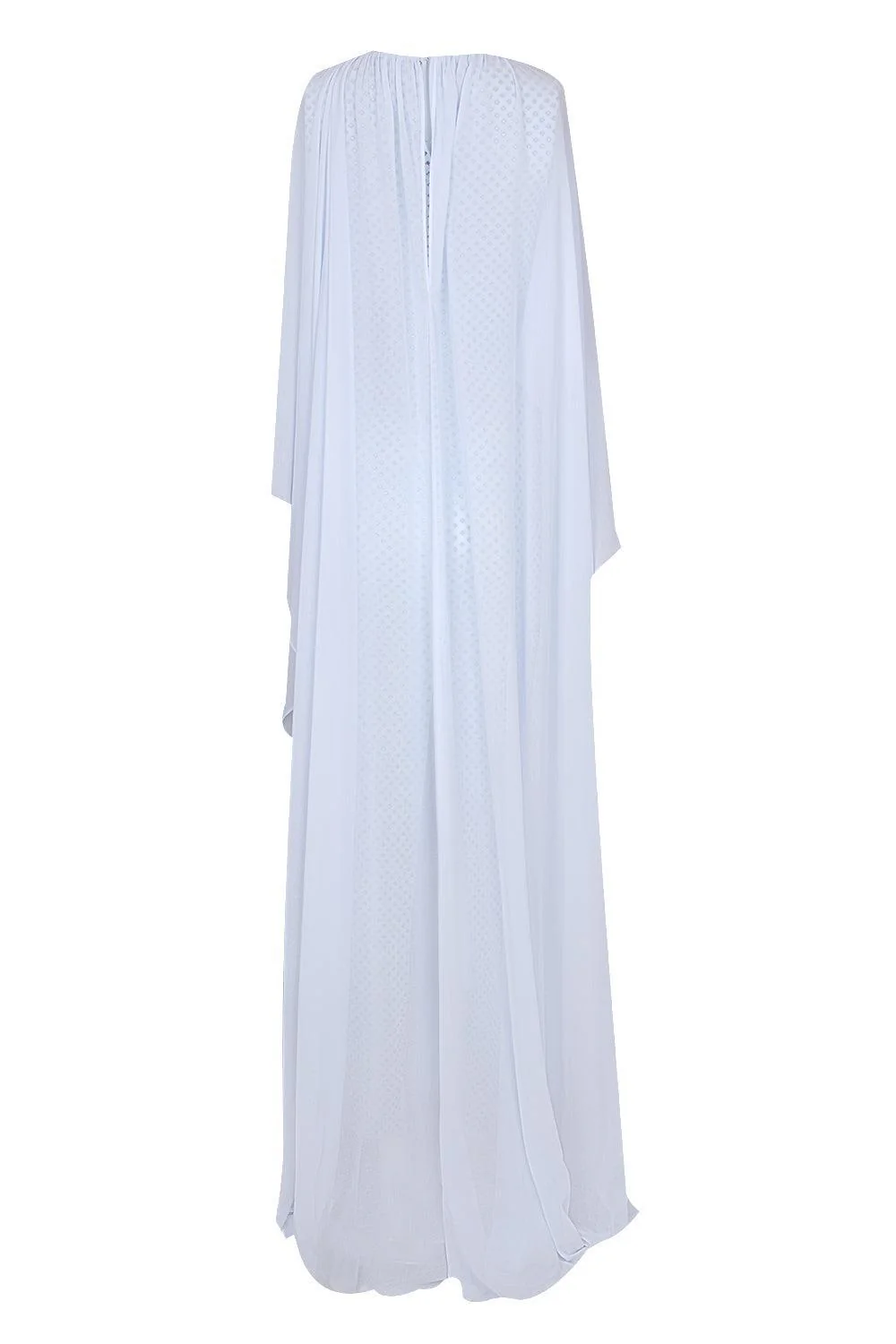 Rhinestone Cape Maxi Dress - Image 2