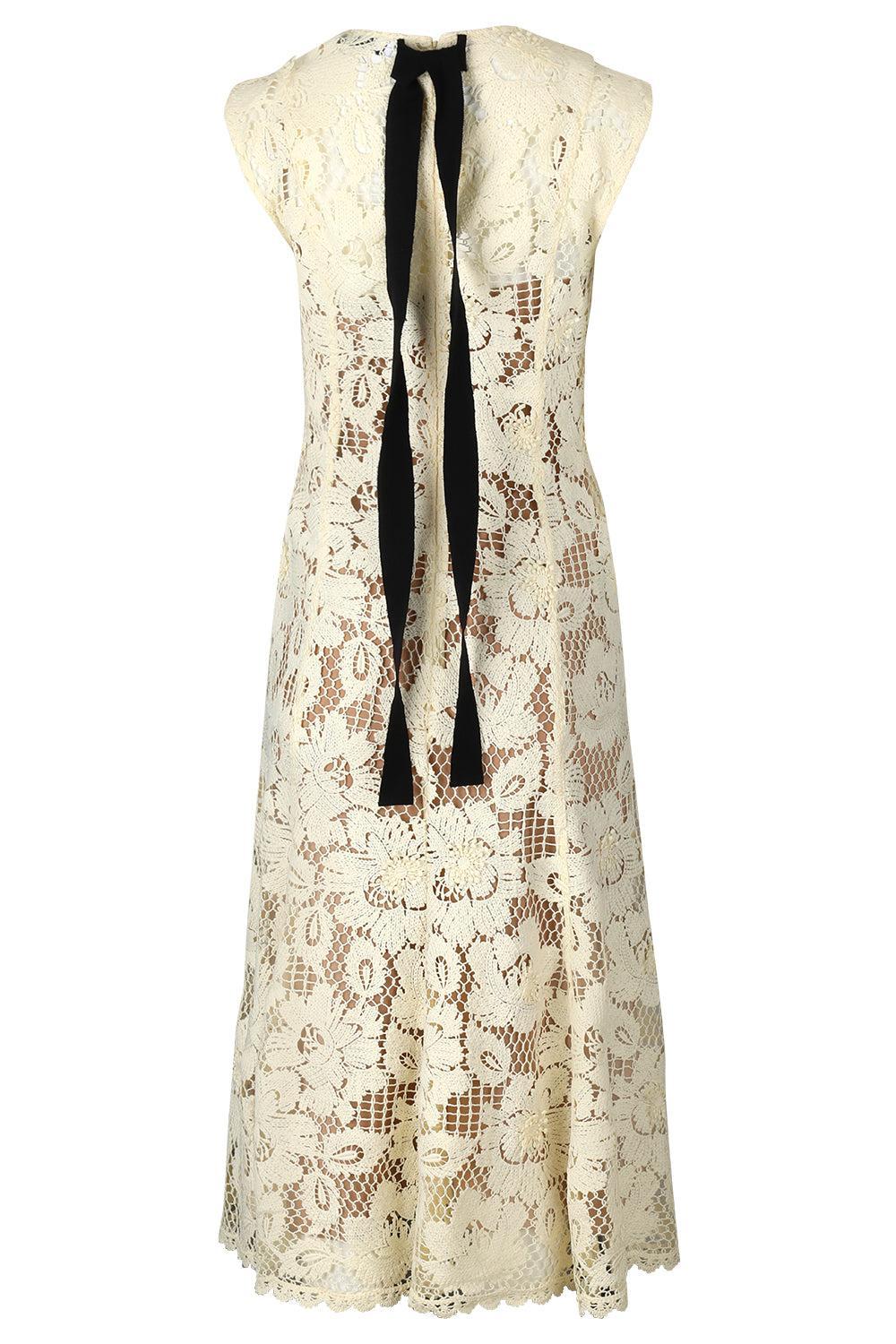 Sleeleless Tie Back Midi Dress - Image 6