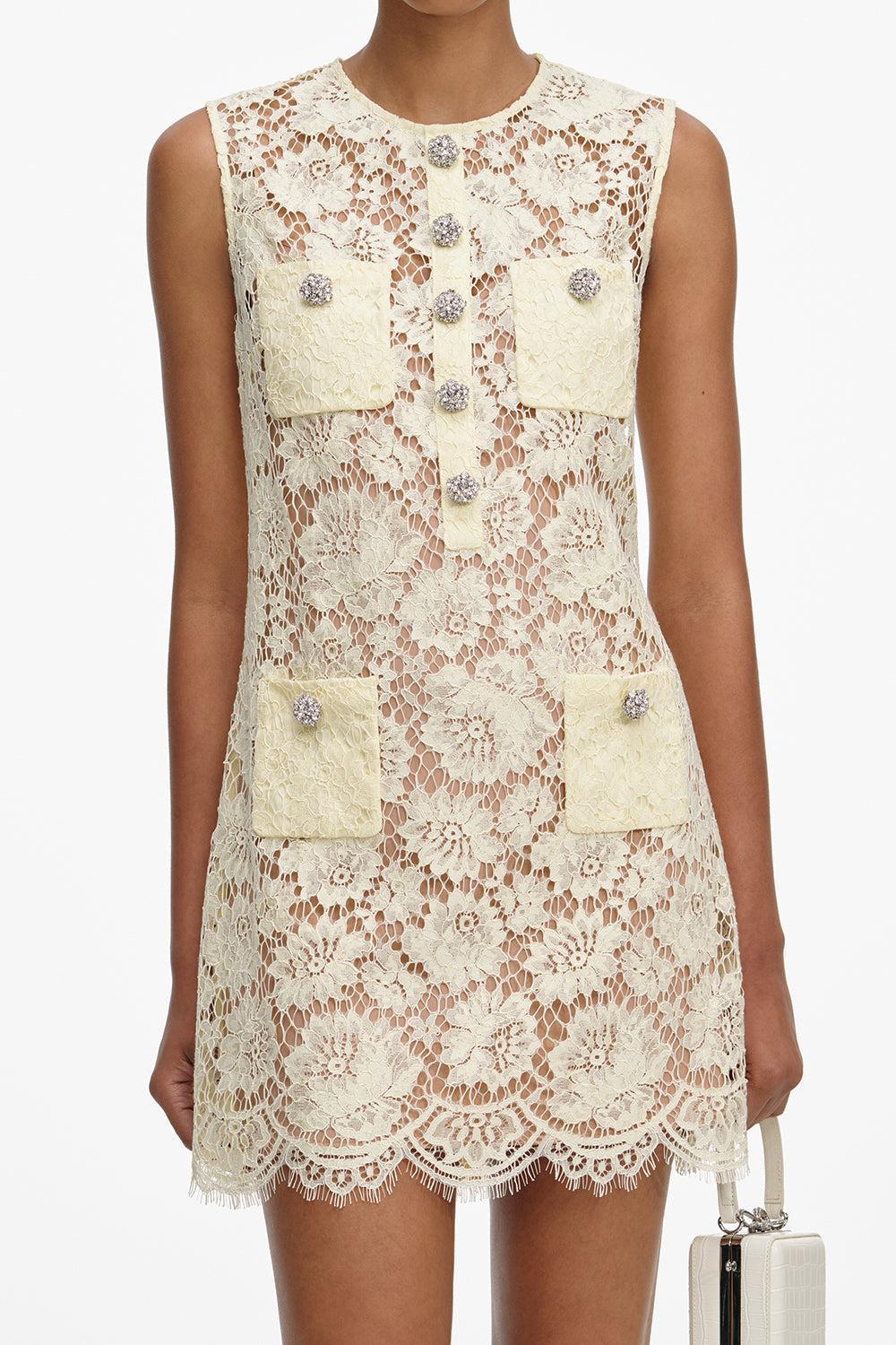 Sleeveless Fine Mini Dress - Image 4
