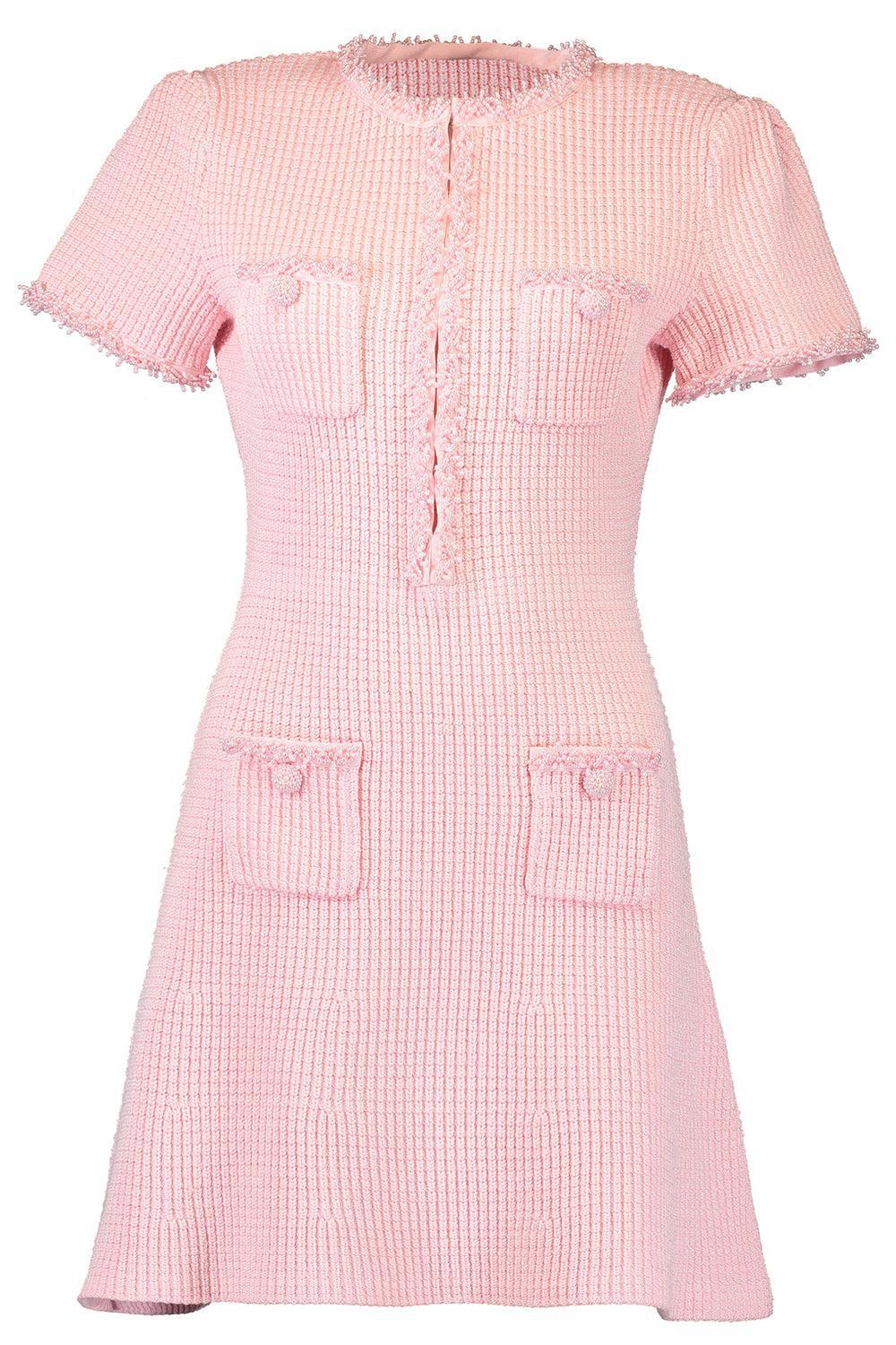 Textured Mini Dress