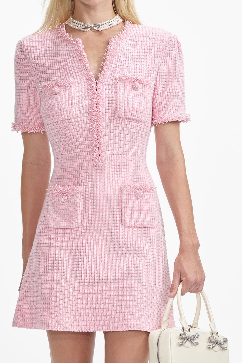 Textured Mini Dress - Image 2