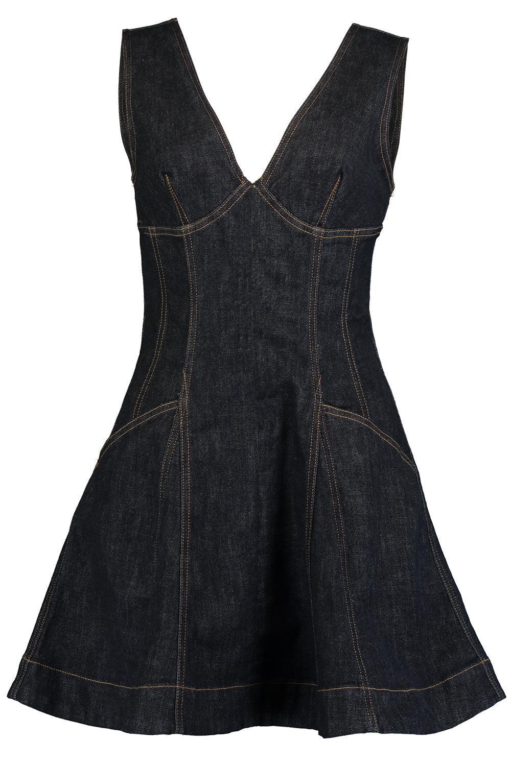 Zip Front Mini Dress - Image 6