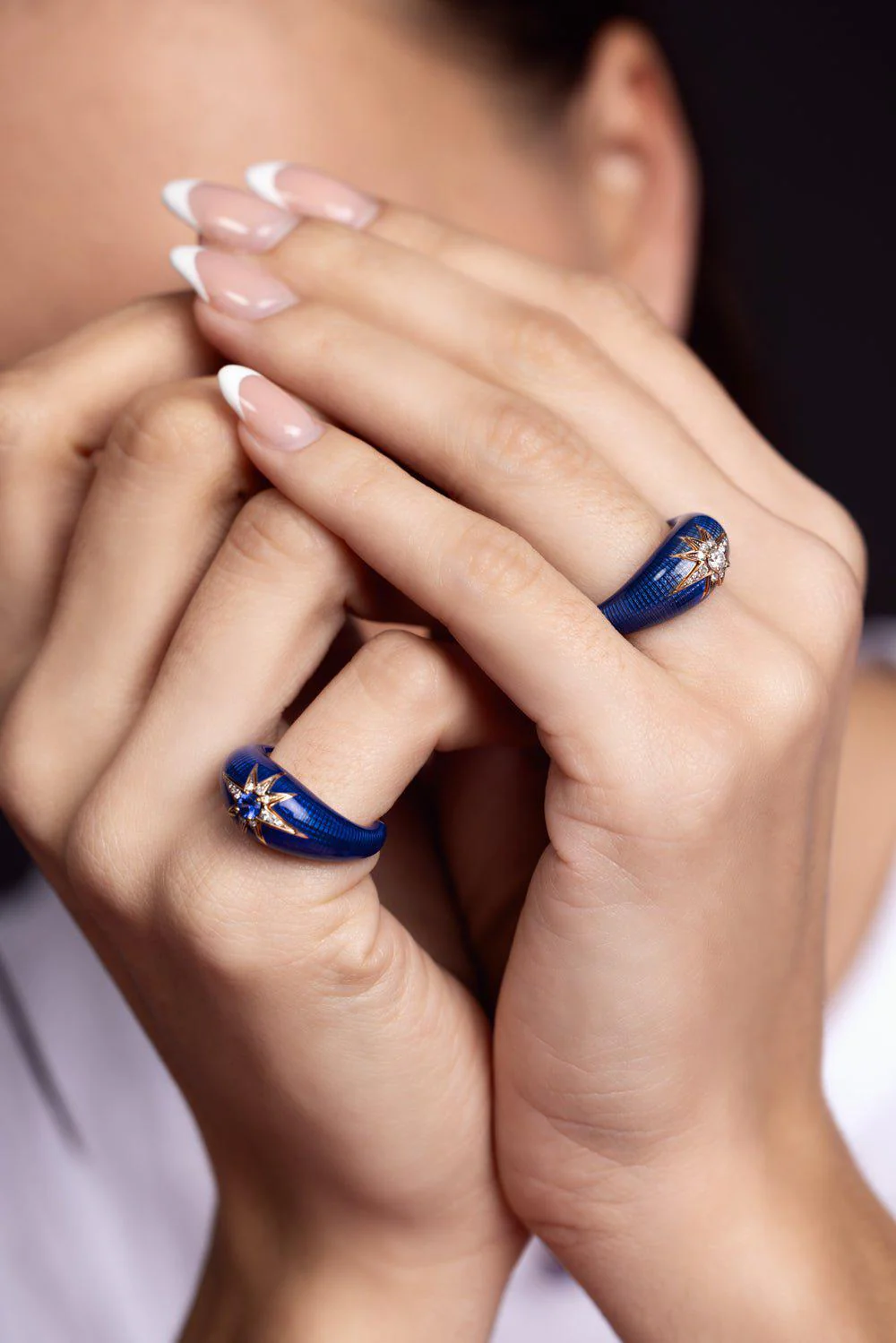 Aida Sapphire Diamond Ring - Image 2