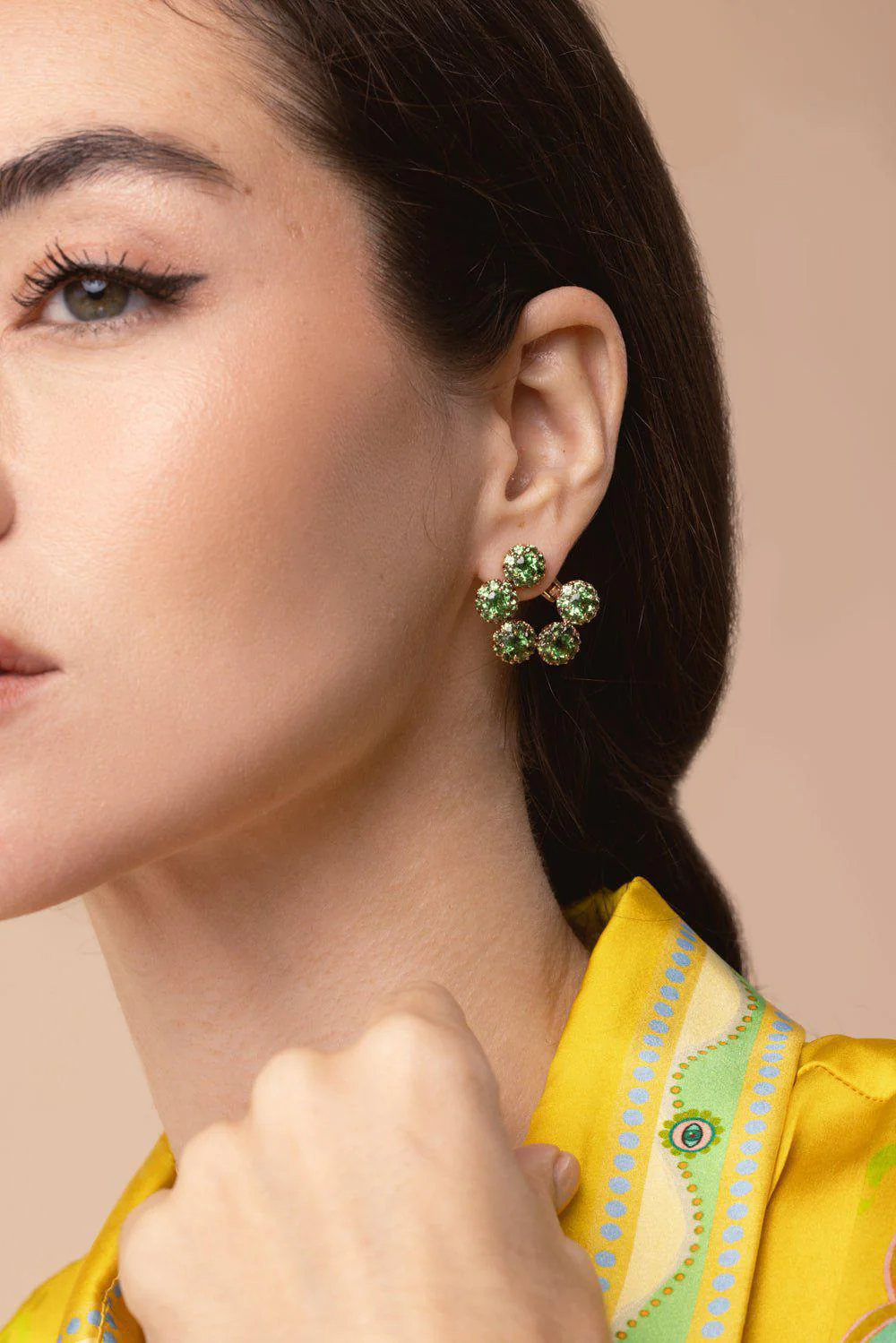 Beirut Tsavorite Earrings - Image 2