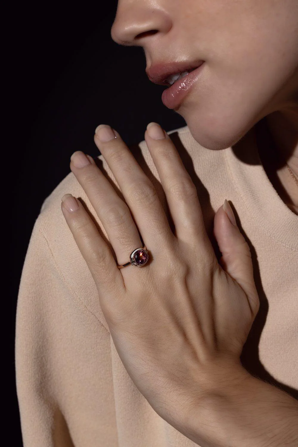 Gemma Enamel Spinel Ring - Image 2