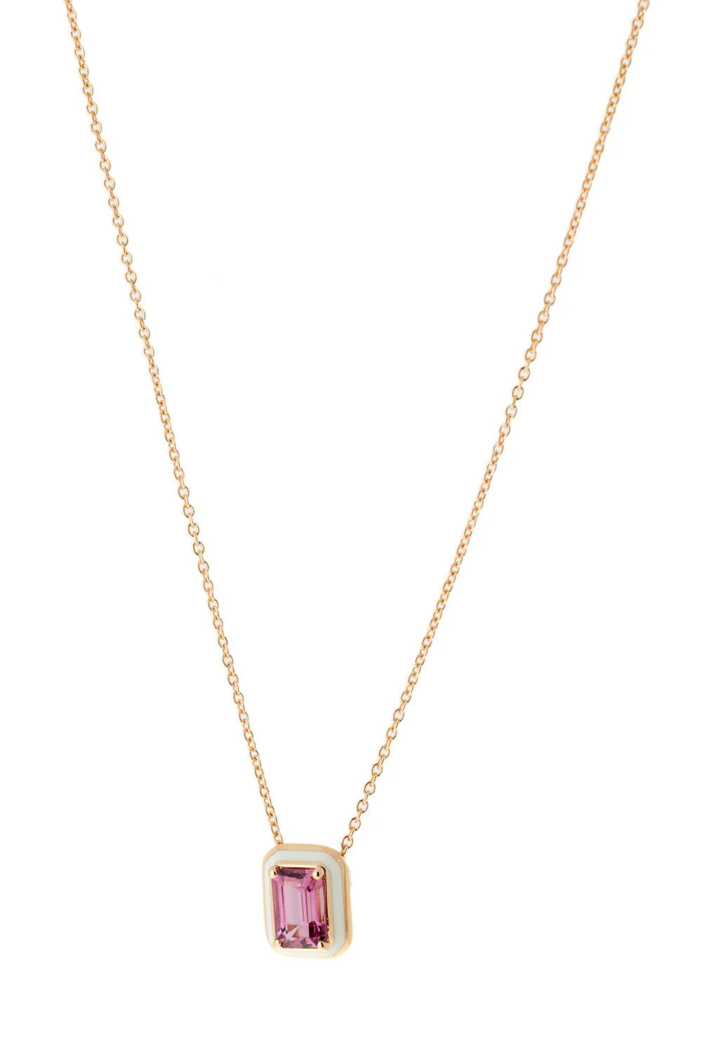 Mina Pink Tourmaline Necklace