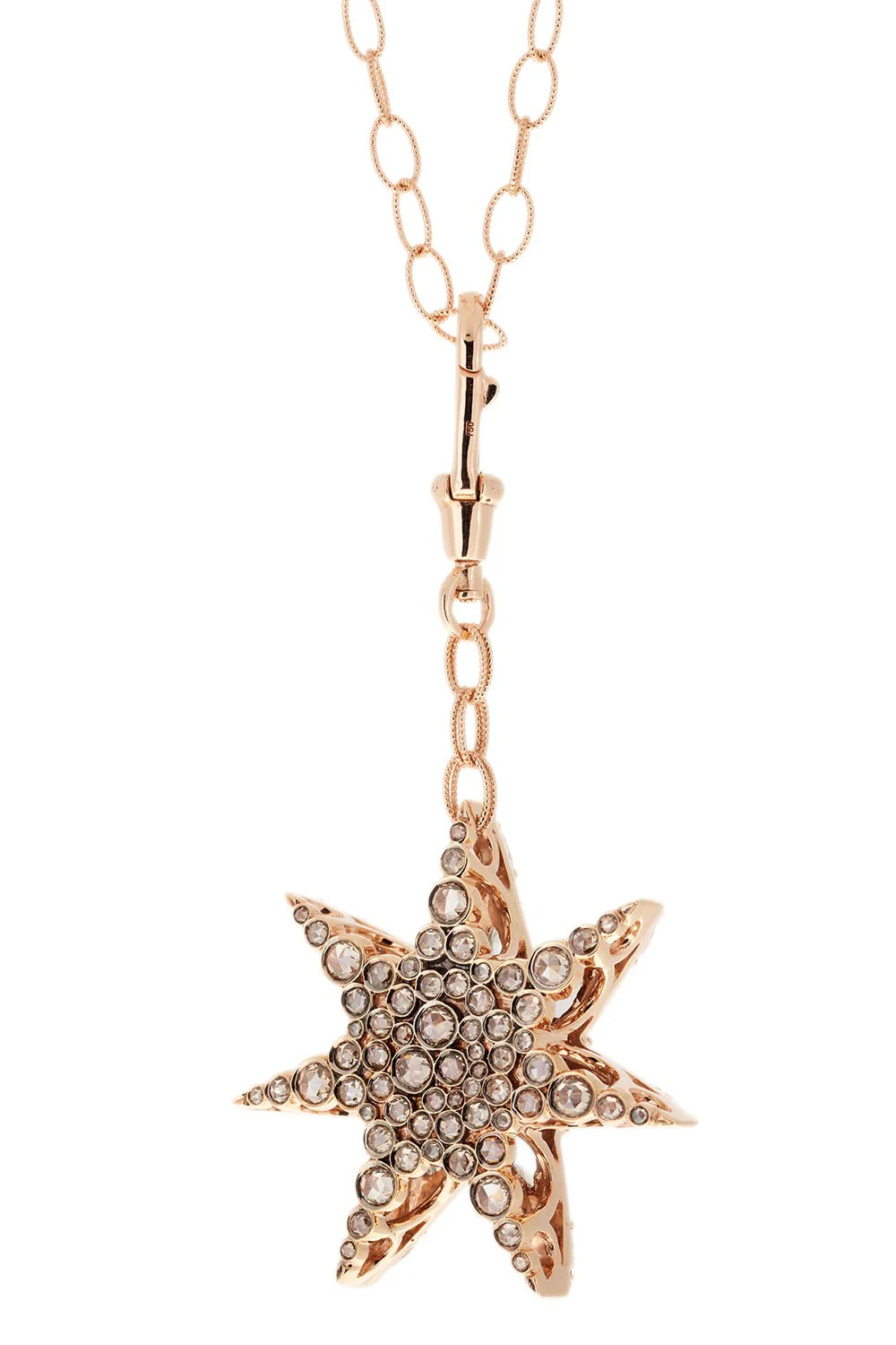 Yellow Sapphire Star Necklace