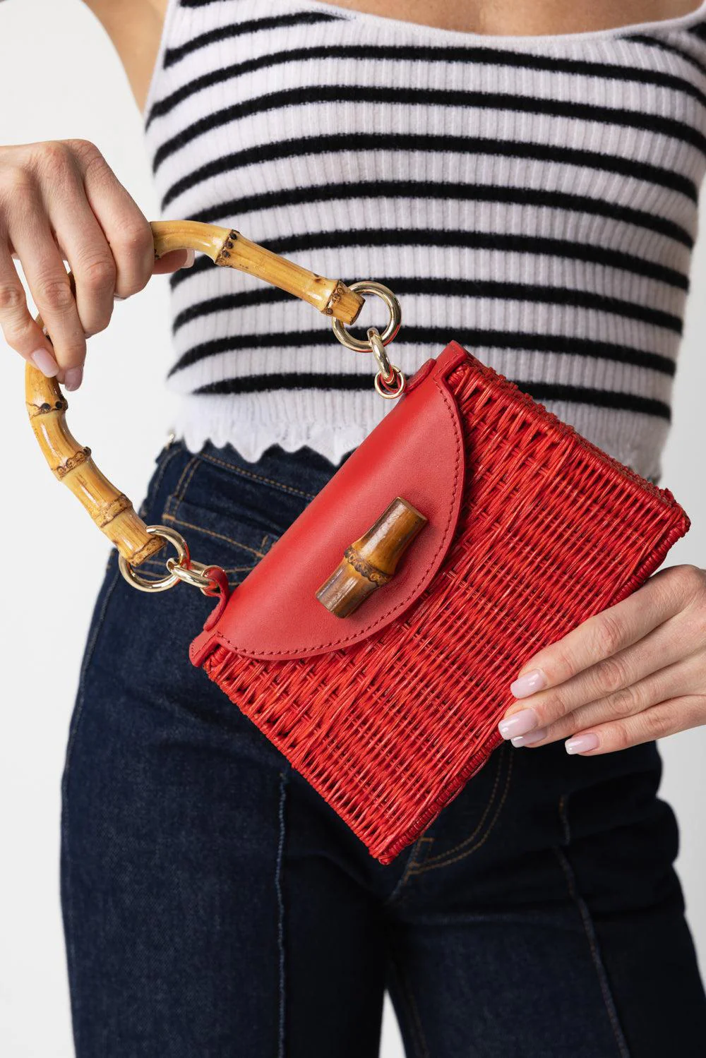 ABIGAIL HANDBAG - RED - Image 3