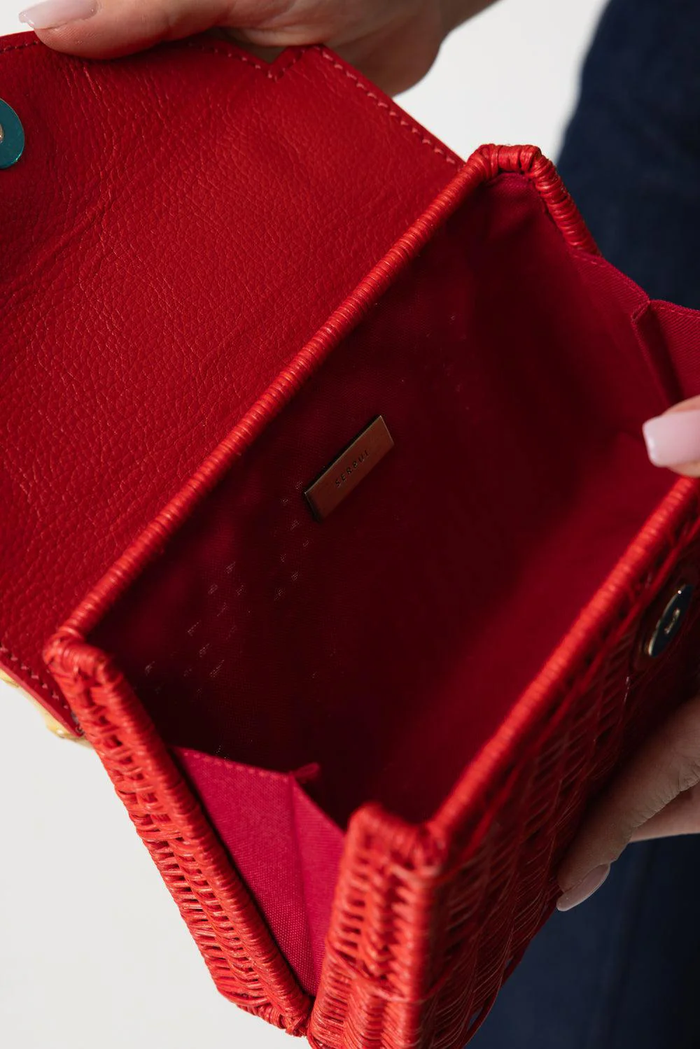 ABIGAIL HANDBAG - RED - Image 5