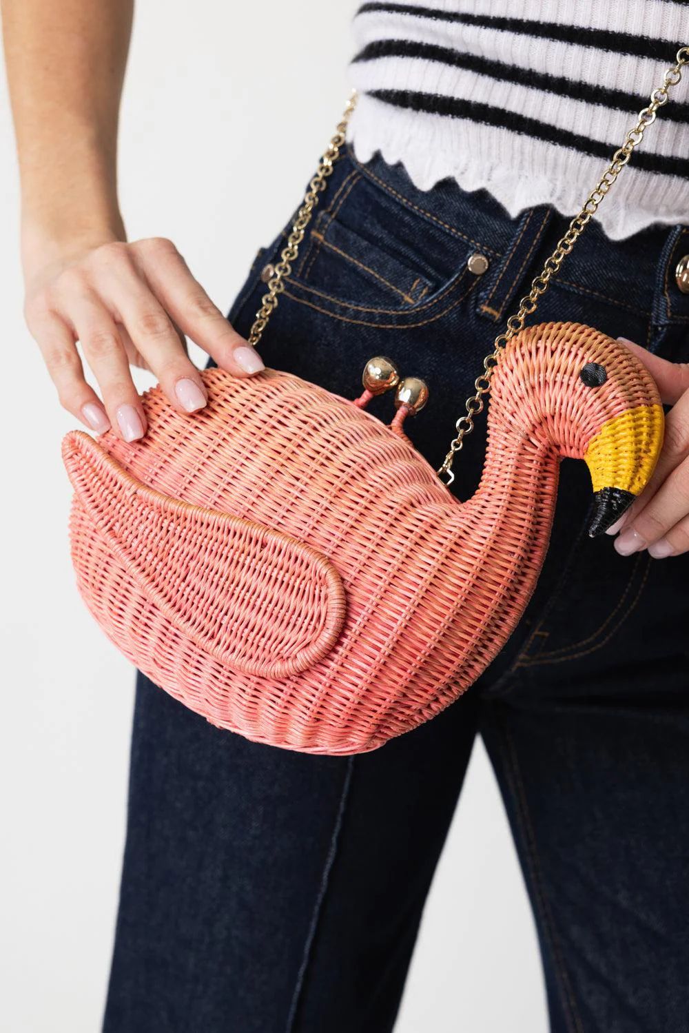 JUSTIN FLAMINGO CLUTCH - Image 4