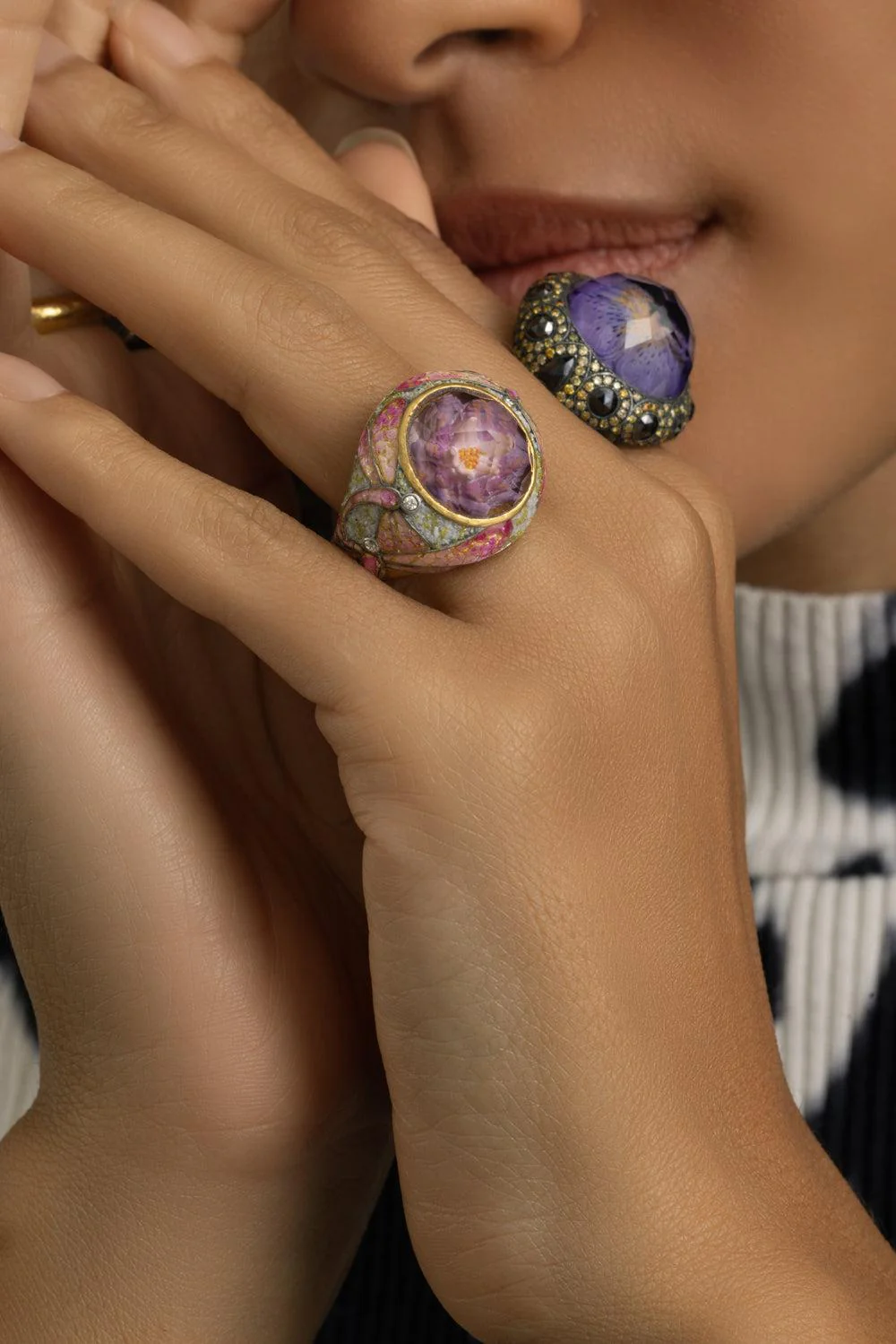 Flower Dragonfly Ring - Image 3