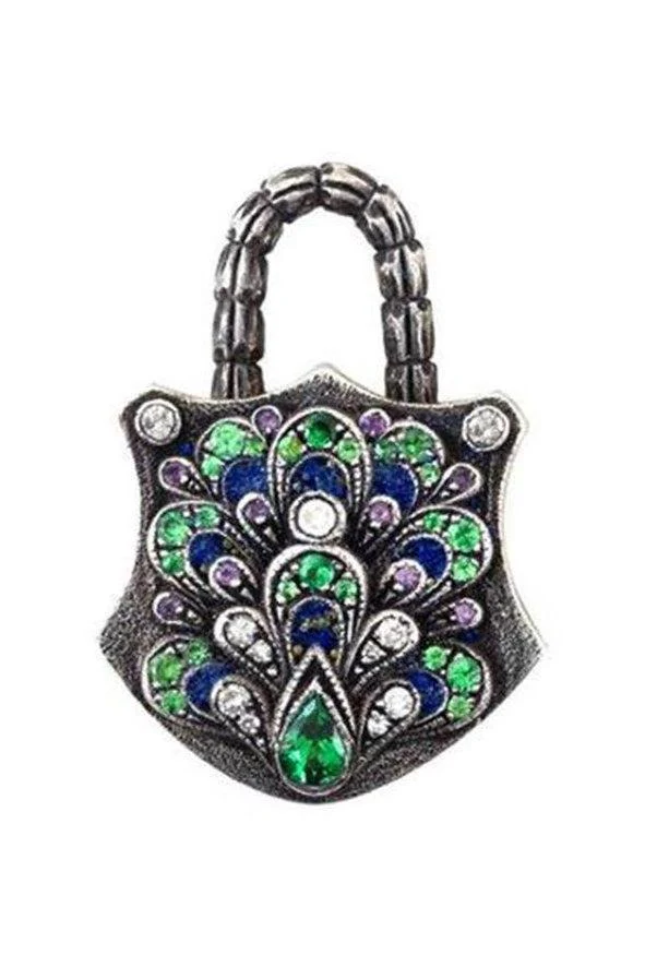 Medium Peacock Padlock