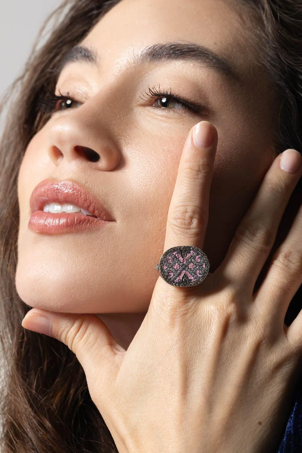 Micro Mosaic Signet Ring - Image 6