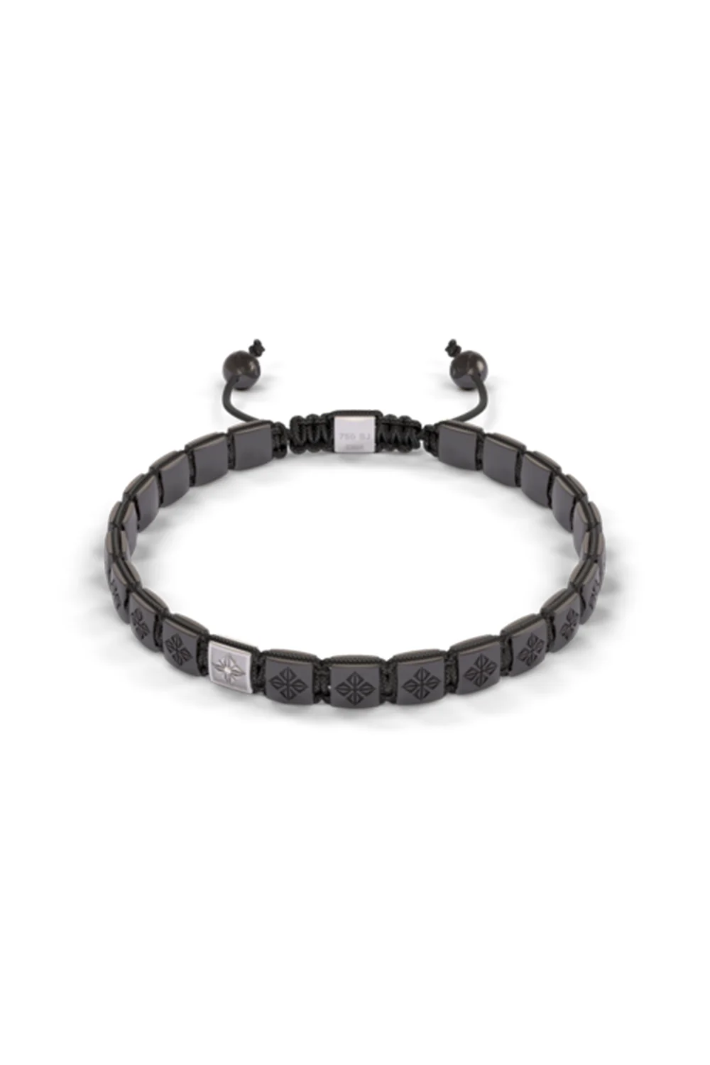 Diamond Black Lock Bracelet